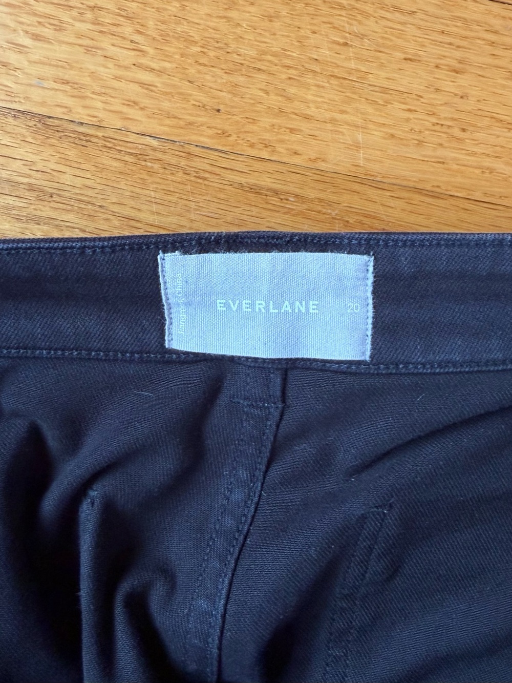 Everlane Straight Leg Crop - Black 20 - Picture 8 of 13